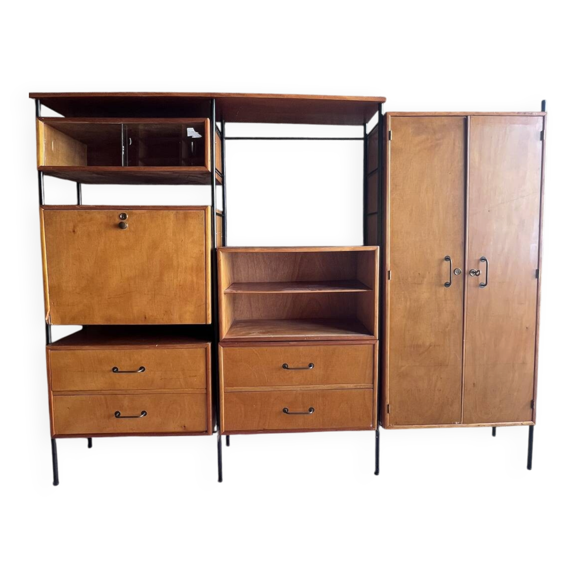 Scandinavian Modular Library Shelf (70s)