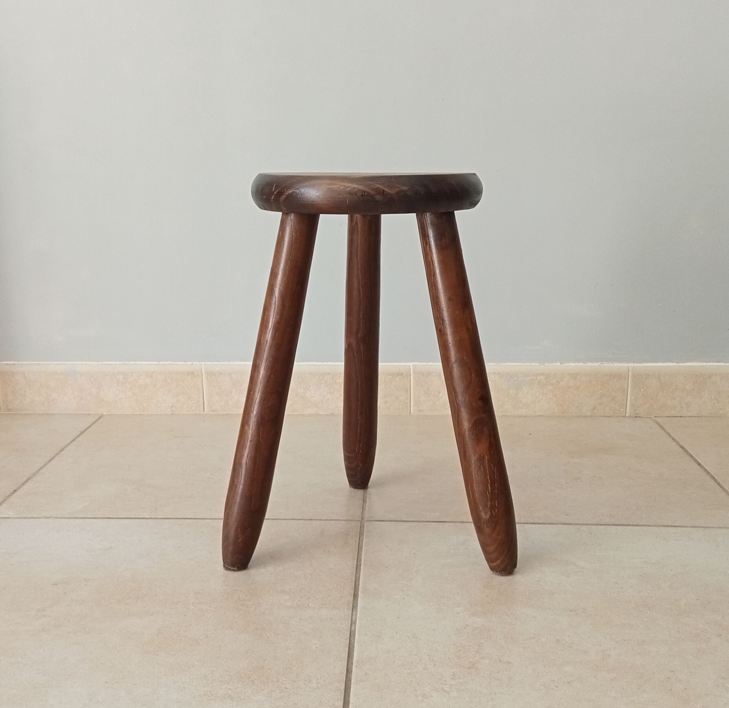 Vintage tripod stool 50s/60s