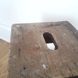 Old wooden workshop stool - 1940