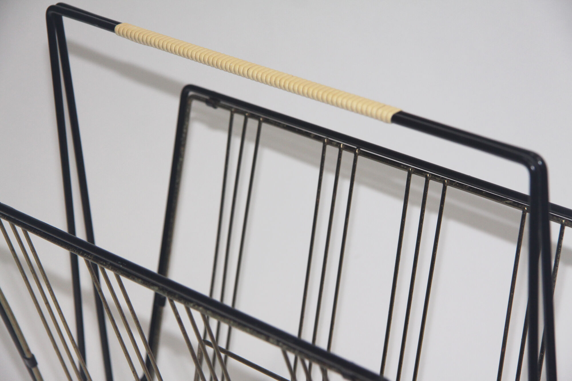 Metal newspapers rack,holder,  1960's