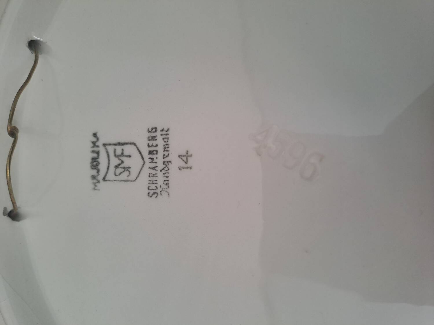 Majolika vintage plates 1960
