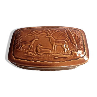 Terrine faïence émaillée vintage