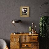 Antique 17th century marble painting, portrait of a South American nobleman