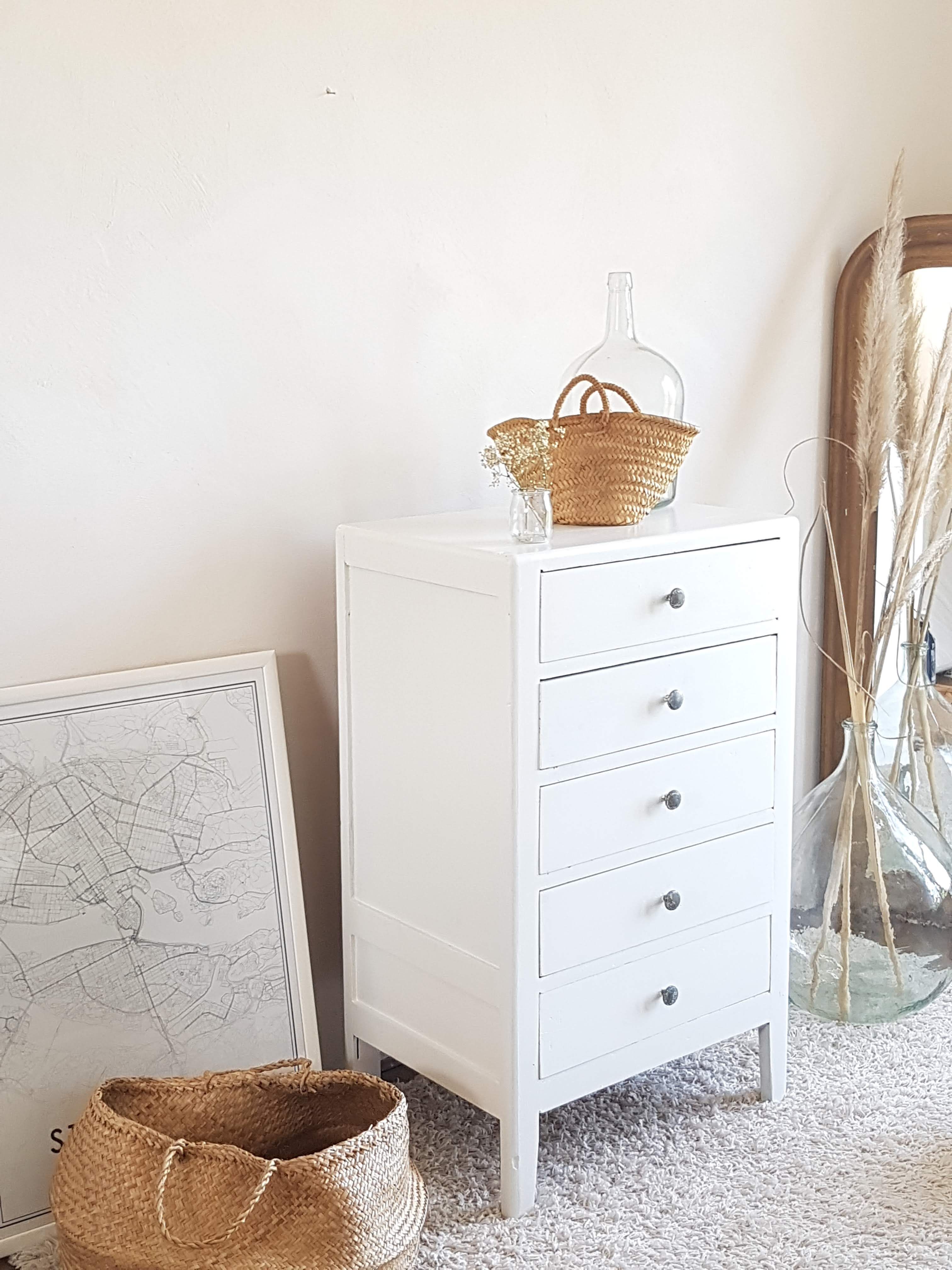 Chiffonnier  vintage wooden dresser circa 50s