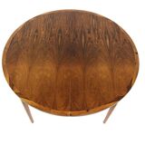 Scandinavian rosewood dining table, Sweden, 1960s