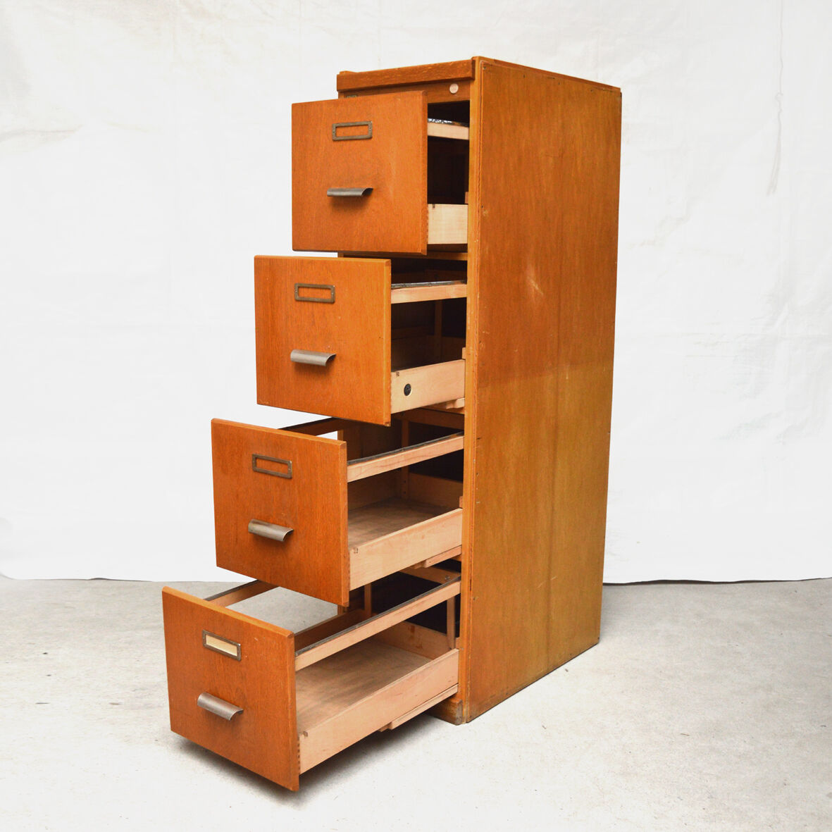 Furniture filing 4 drawers, 1960