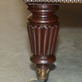 Chesterfield XXL leather sofa hand-dyed