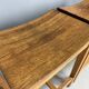 Set of 2 Japandi oak stools by Jonas Lindvall for David Design 1990s