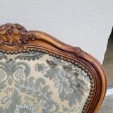 Paire de fauteuils style Louis XV Cabriolet ancien