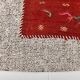 3x5 Red Contemporary Vintage Kilim Rug, 105x149Cm