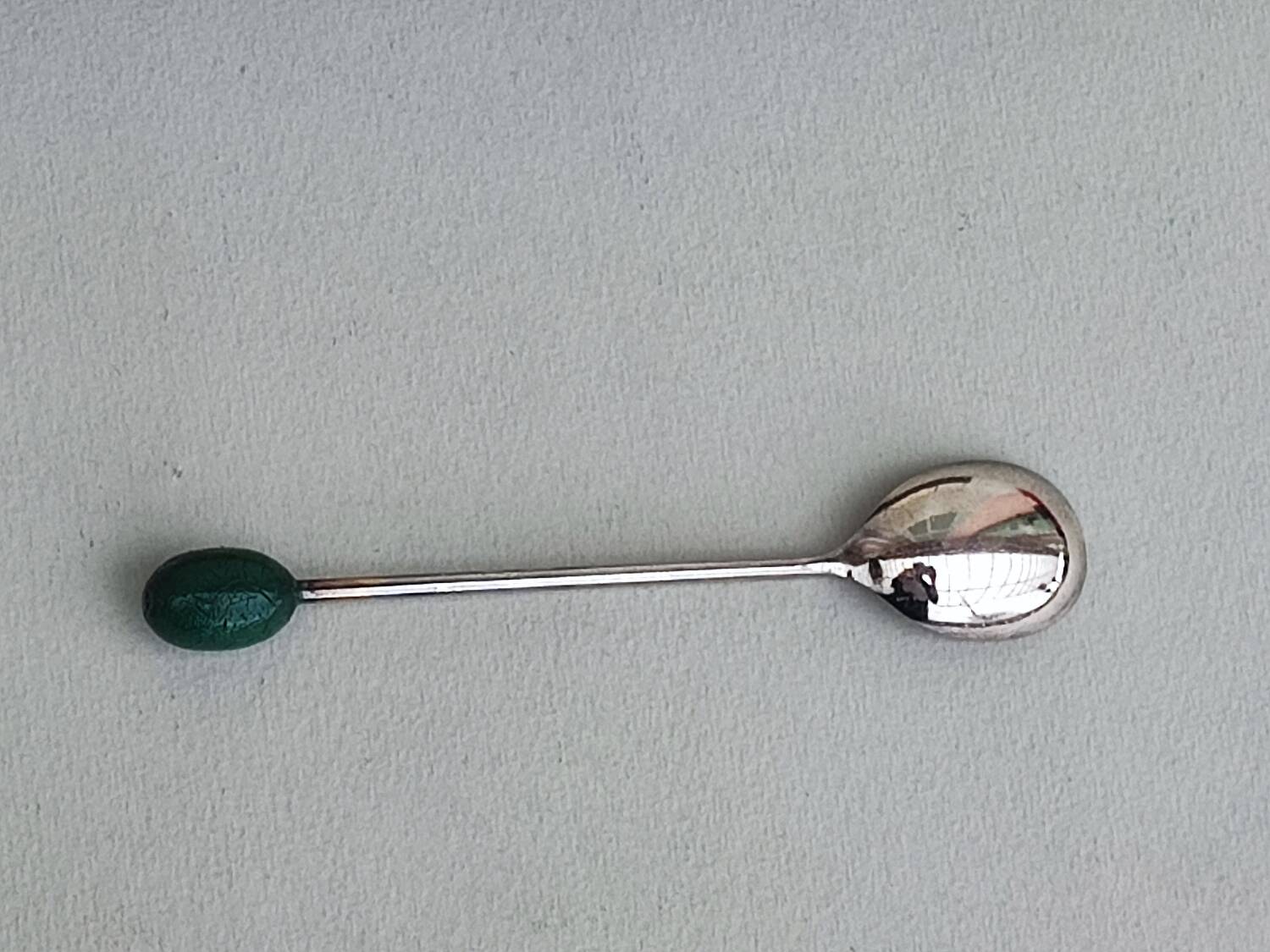 6 Silverplated mocca spoons