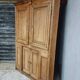 Antique cabinet door furniture panel oak 19th century 140x193cm