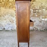 Meuble de rangement vitrine à 5 tiroirs style directoire