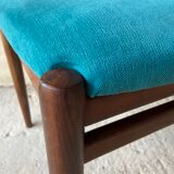 6 Scandinavian teak chairs 1960