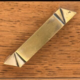 Art Deco buffet in raw and solid oak, 1935.