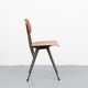 Chaise industrielle scandinave AS87 chêne gris