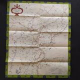 Map Franche Comté / Jura