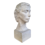 Buste en plâtre