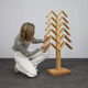Geometric abstract sculpture by Herma Steur, 1990s