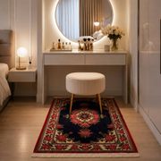 hand-woven Persian rug Ghoum