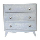 Blue vintage dresser