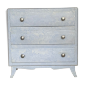 Commode vintage bleu