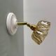 Vintage amber glass lampshade - tableware collection