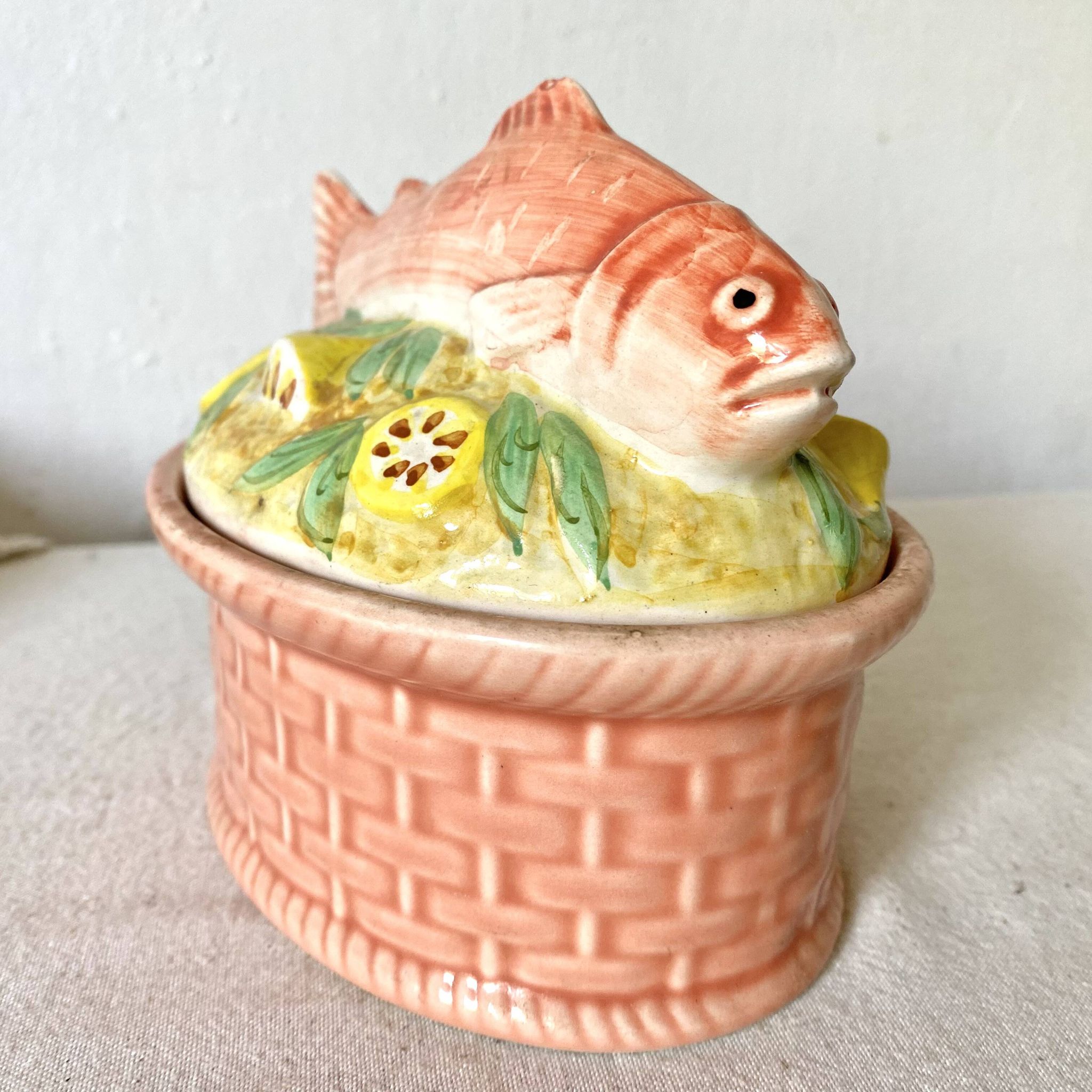 Salmon terrine with slip of Portugal