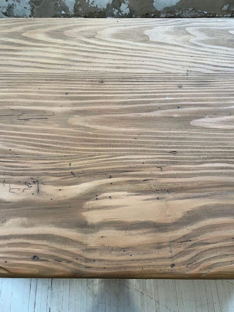 Pine shopping counter