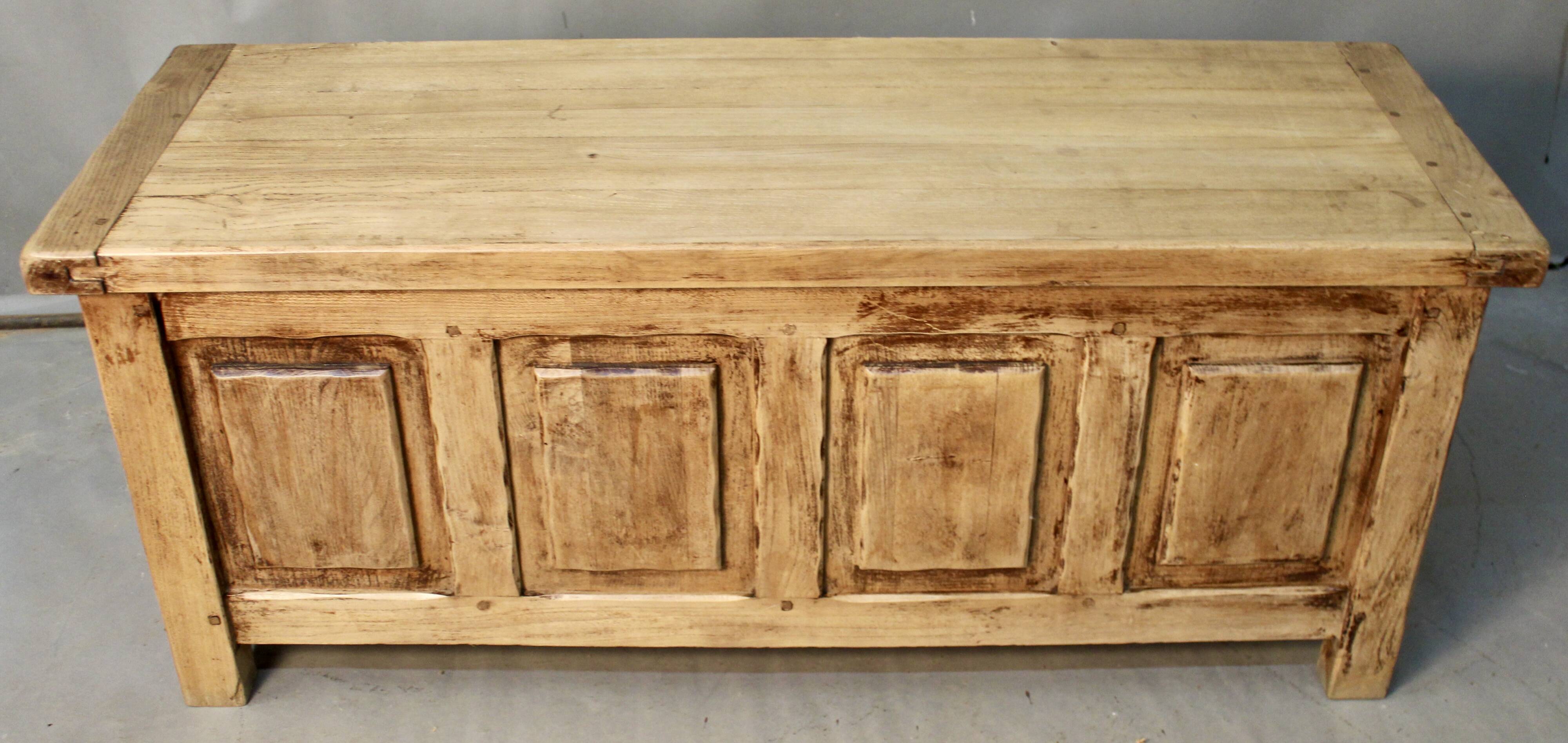 19th century oak chest