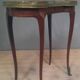 Table rognon en plaquage style Louis XV