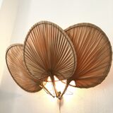 Vintage fan wall lamp 1970