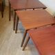 Scandinavian vintage gigognes tables