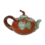 Slip teapot signed Athezza