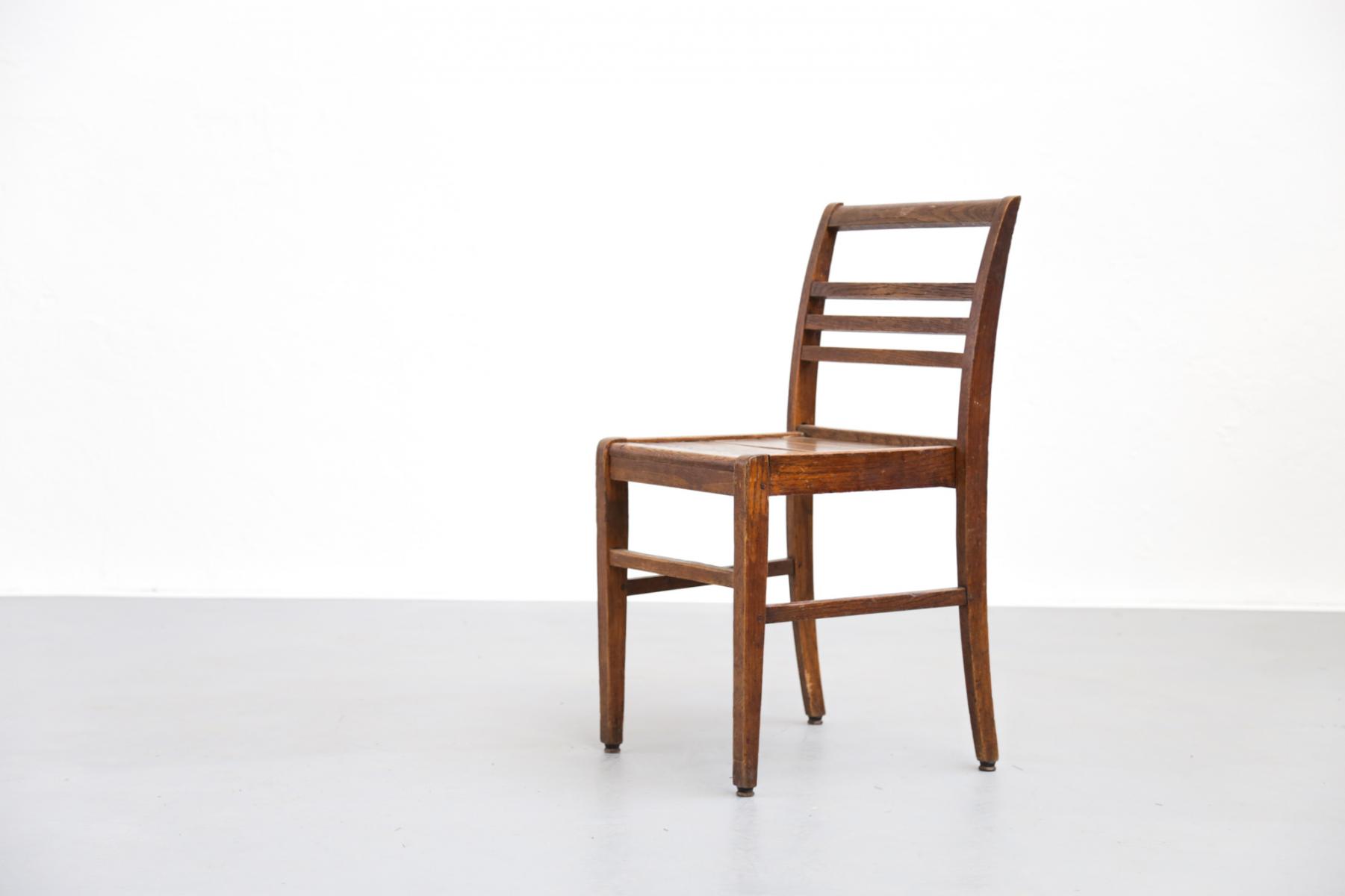 Set of 4 René Gabriel chairs