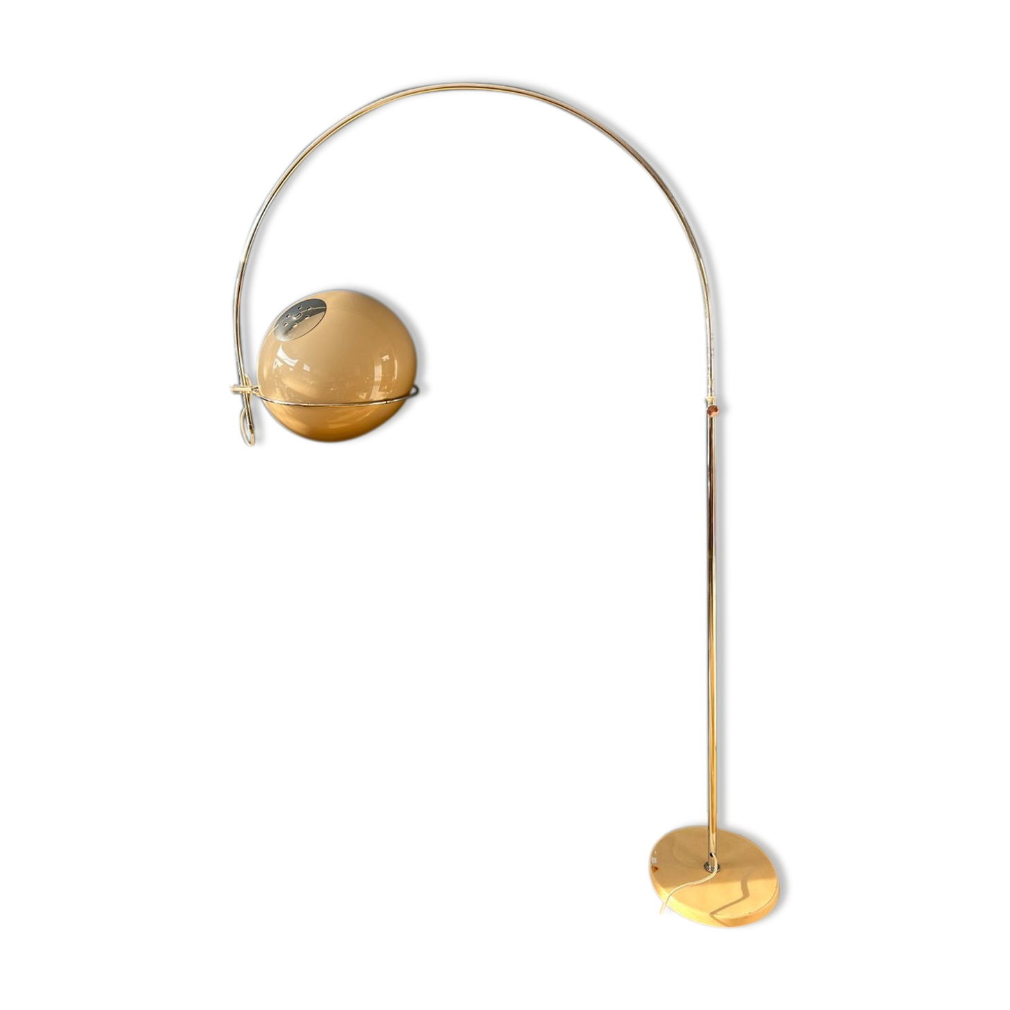 Space Age Mushroom arc floor lamp by GEPO