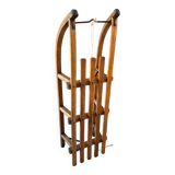 Old wooden sled Davos