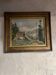 Peinture ancienne montagne 1950/60