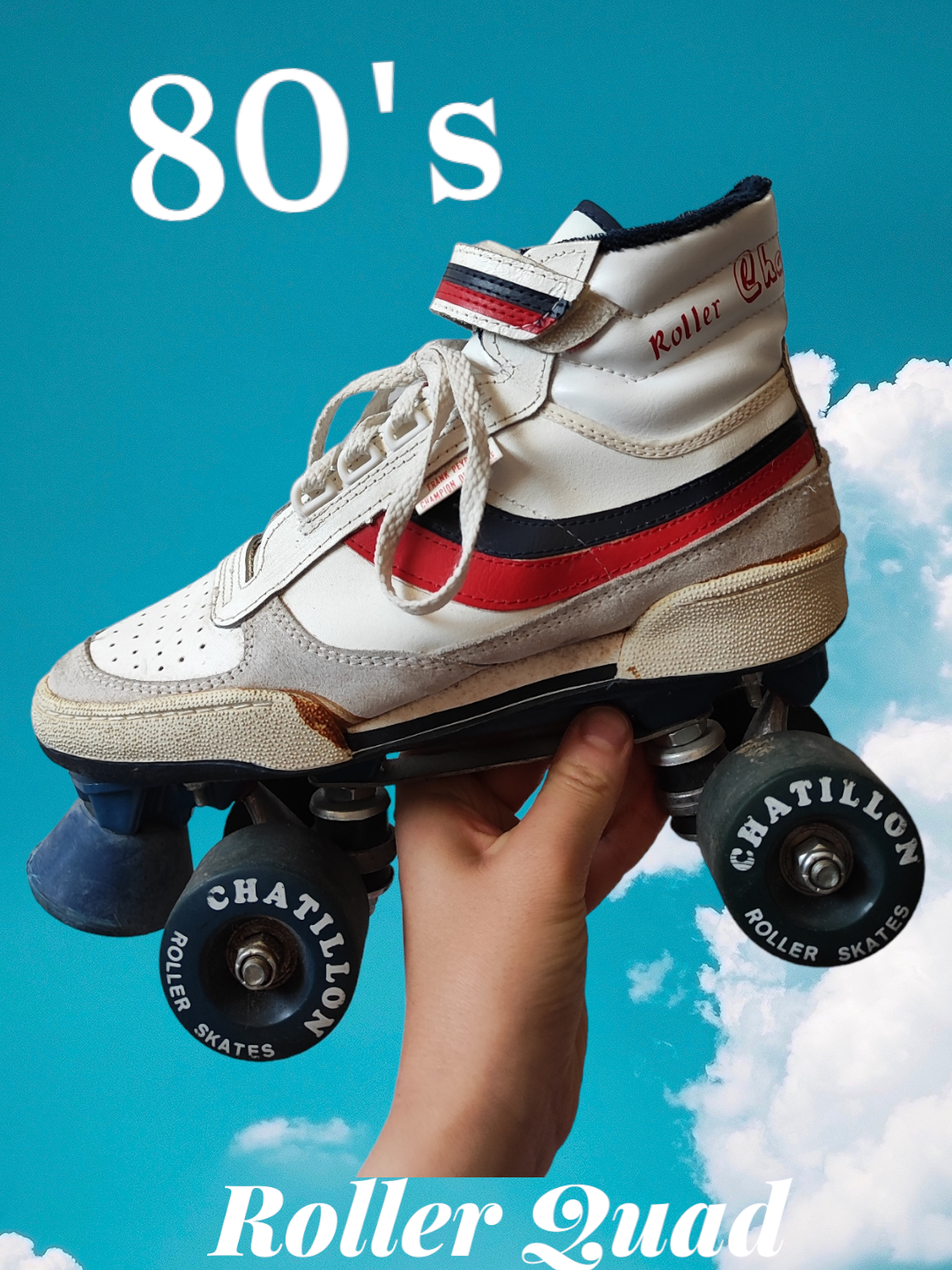 Patins a roulettes 80s