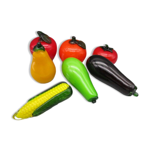 Lot de fruits et légumes