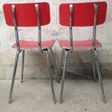 Formica chairs and Plastilux aluminum