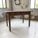 Table de ferme en pin et chêne