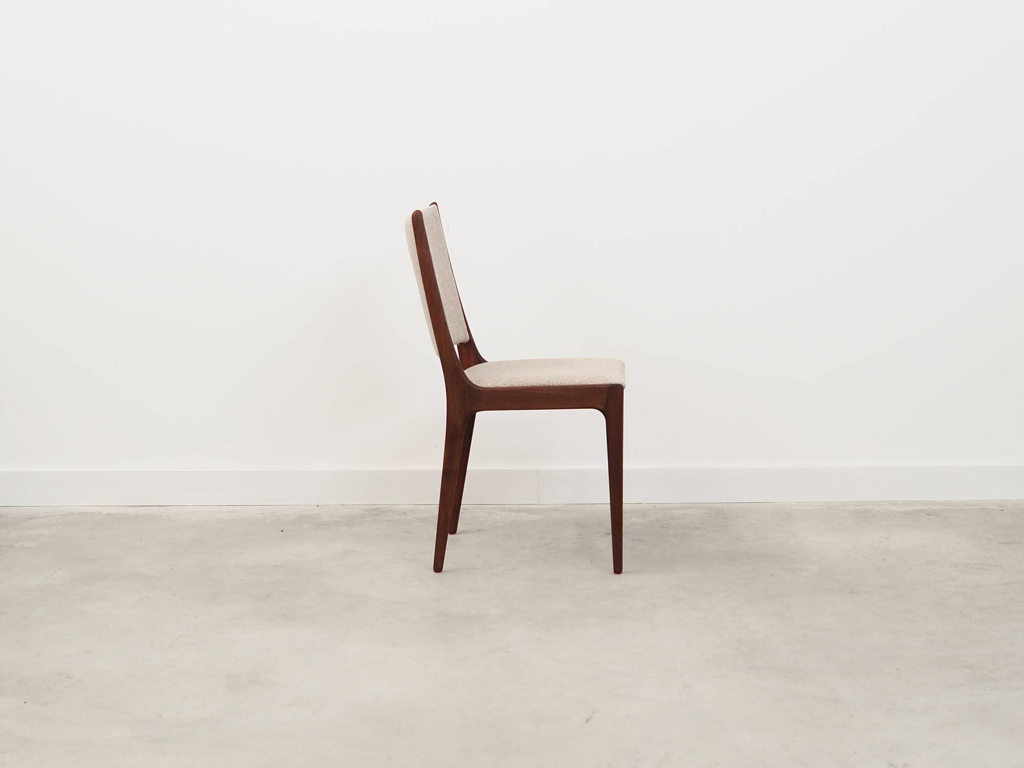 Set of four teak chairs, Danish design, 1970s, designer: Johannes Andersen
