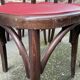 Set de 6 Chaises bistrot Brasserie bentwood bistrot chair shabby chic baumann Thonet simili cuir