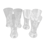 Coffret de 6 verres en cristal Hartzviller design 50 en coffret
