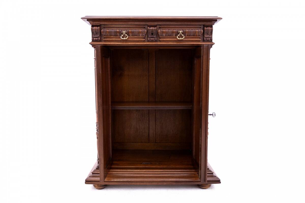 Eclectic chest of drawers, France, circa 1890. After renovation.