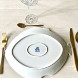 Set of 6 Royal Tettau German porcelain fish plates