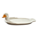 Plat canard en porcelaine