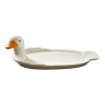 Porcelain duck dish