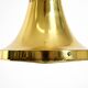 60s Hans-Agne Jakobsson brass pendant lamp Model T 598, by Markaryd Sweden